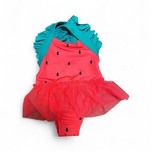 🛑 4/$20 Baby Girl Bathing Suit 12 months 1yr Swim Tropical Vacation NEW Gift